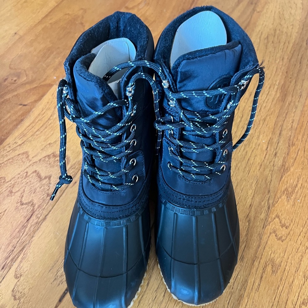 Tommy Hilfiger Black Winter & Rain Boots